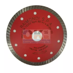 Raimondi gyémánttárcsa 125×22,2 mm (r179cct125)
