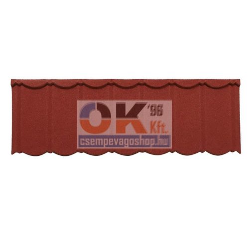 DREPA BONDrose kőzúzalékos, modulos cserepes lemez 1db (roofbond-rose)