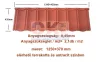 DREPA BONDrose kőzúzalékos, modulos cserepes lemez 1db (roofbond-rose)