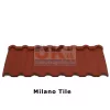 DREPA MILANOrose kőzúzalékos, modulos cserepes lemez 1db (roofmilano-rose)