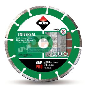   Rubi gyémánttárcsa száraz vágáshoz SEV180 PRO 180×22,2×2,2,6×7mm (ru25938)