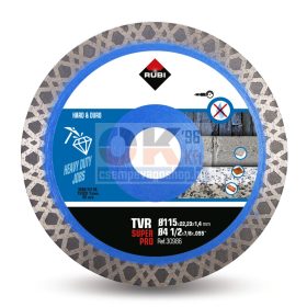   Rubi gyémánttárcsa TVR115 SUPERPRO 115×22,2×1,4×10mm (ru30986)