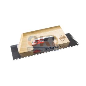   Rubi fogazott glettvas 4,5×4,5mm fogazás 12×28cm inox (ru74945)