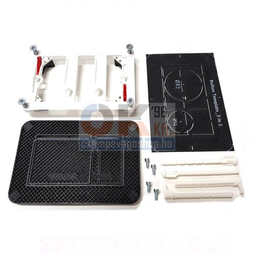 Rejtett geberit burkolható nyomólap DELTA (sf175delta)