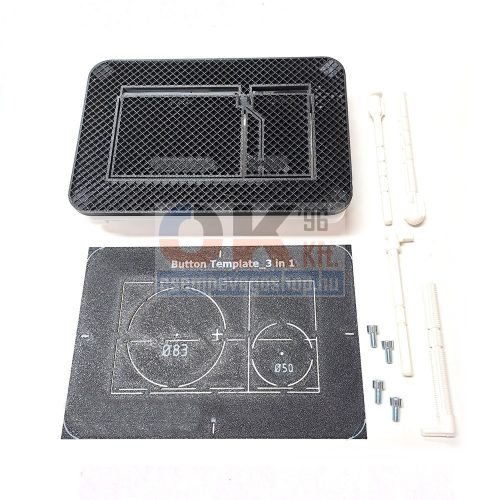 Rejtett geberit burkolható nyomólap DELTA (sf175delta)