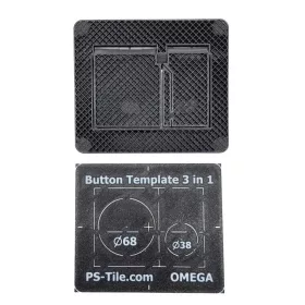 Rejtett geberit burkolható nyomólap OMEGA (sf175omega)