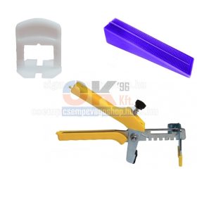 Csempeszintező, burkolólap szintező és lapszintező rendszer, akciós lapszintező csomagok