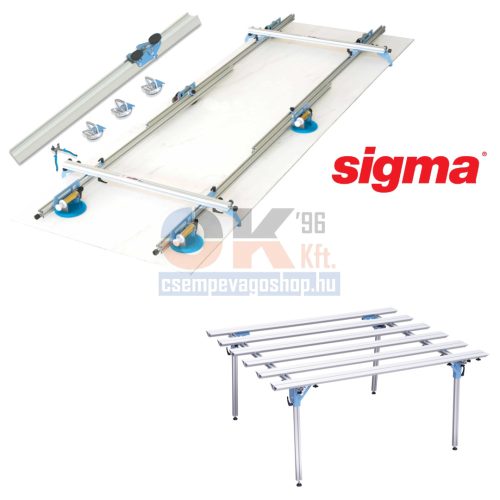 SIGMA Nagylapos szett - vágó, szállító, asztal PRO PLUS    (sigproplus)
