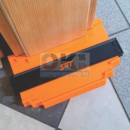 SKT profilmásoló, konturmásoló sablon 25× 6 cm állítási lehetőség (skt17016)