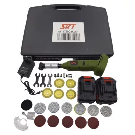   SKT MINI sarokcsiszoló, multigép Akkus 550W koffer + tartozék (skt17500akcs1)