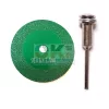 SKT Mini gyémánttárcsa 3mm tengely, D50 mm (skt175050t)