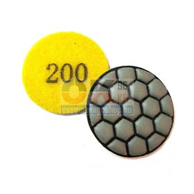   SKT tépőzáras polírozó, csiszoló #200, D50mm, (skt177200)