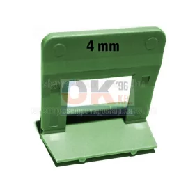   SKT20 ÉKES lapszintező, TALP elem 100 db, 4mm fuga, 3-12mm laphoz (skt2014a)