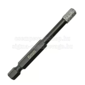   SKT 203 gyémánt lyukfúró fúrógéphez, 6 mm, bit befogású (skt203006)
