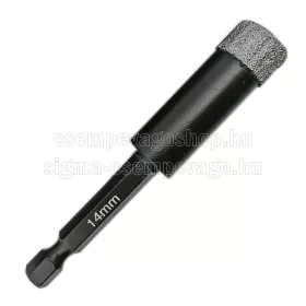   SKT 203 gyémánt lyukfúró fúrógéphez, 14 mm, bit befogású (skt203014)