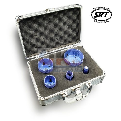 SKT 356 PRO gyémánt lyukfúró készlet 12-20-35-51-67 mm +koffer (skt356003)