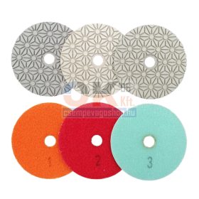   SKT 411 3 lépéses polírozótárcsa készlet 3db (skt411000cs)