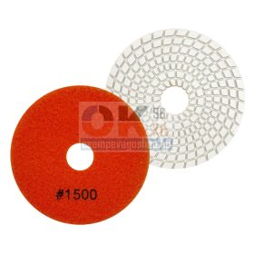   SKT 414 gyémánt csiszoló tárcsa #1500 , D100mm vizes használat (skt4141500)