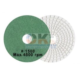   SKT 414 gyémánt csiszoló tárcsa #1500 , D100mm vizes használat (skt4141500)