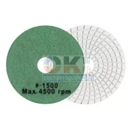   SKT 414 gyémánt csiszoló tárcsa #1500 , D100mm vizes használat (skt4141500)