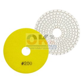   SKT 414 gyémánt csiszoló tárcsa #200 , D100mm vizes használat (skt414200)