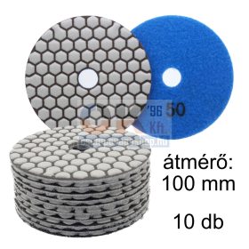   SKT 415 gyémánt csiszoló tárcsa 10 db / #50 , D100mm (skt415050eco)