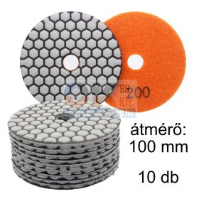   SKT 415 gyémánt csiszoló tárcsa 10db / #200 , D100mm (skt415200eco)