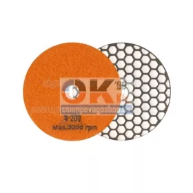   SKT 415 gyémánt csiszoló tárcsa 10db / #200 , D100mm (skt415200eco)