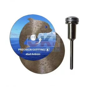   SKT 511 mini gyémánttárcsa, 40×0,6× 6mm/1db + tengely (skt511040T)