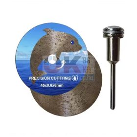   SKT 511 mini gyémánttárcsa, 50×0,6× 6mm/1db + tengely (skt511050T)