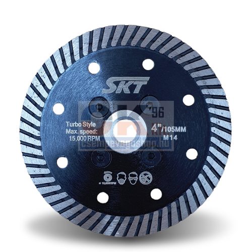 SKT 519 turbo gyémánttárcsa 105mm x M14 (skt519105)
