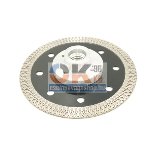 SKT 521 vékony gyémánttárcsa, 125mm x M14 (skt521125)