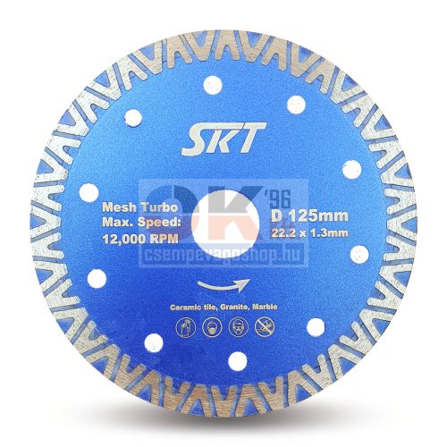 SKT 527 gyémánttárcsa száraz vágáshoz 115×22,2 mm (skt527115)