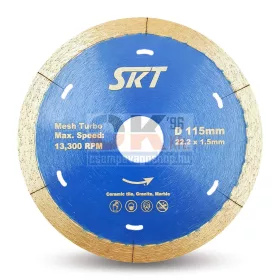   SKT 529 gyémánttárcsa száraz vágáshoz 115×22,2mm (skt529115)