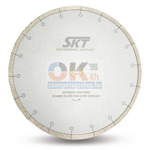 SKT 534 gyémánttárcsa vizes vágáshoz 200×22,2/25,4mm (skt534200)