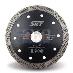   SKT 535 gyémánttárcsa száraz vágáshoz 125×22,2 mm (skt535125)