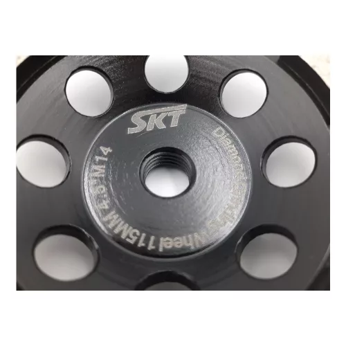 SKT PROFI gyémánt csiszolótárcsa betoncsiszoló tárcsa turbos felület 125× M14 (skt542125m14)