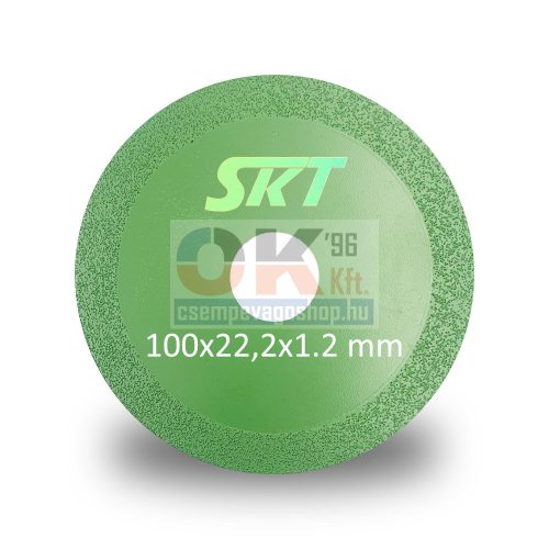SKT 624 gyémánt üvegvágó tárcsa 100×22,2×1.2mm (skt624112)