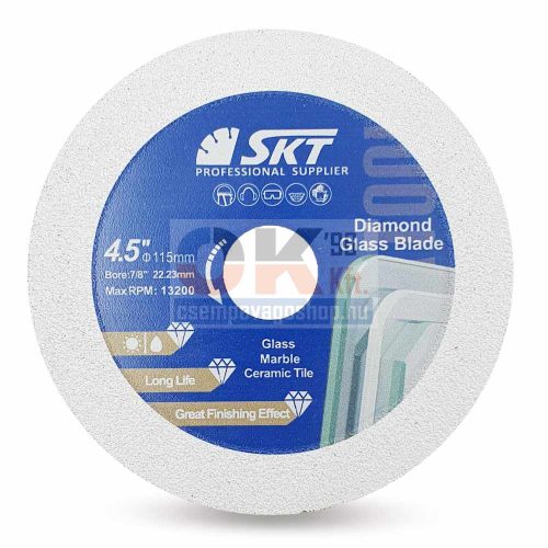 SKT 624 üvegvágó tárcsa D 115mm (skt624115)